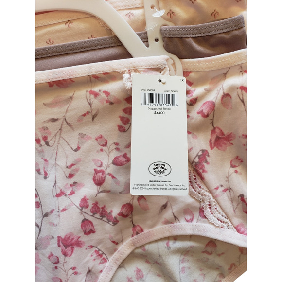 Laura Ashley NWT‎ Briefs super soft set of 5 2X - Picture 5 of 12